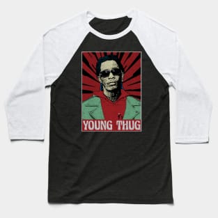 Young Thug Pop Art Style Baseball T-Shirt